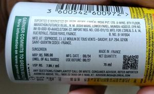 NEW Garnier Sunscreen Spray