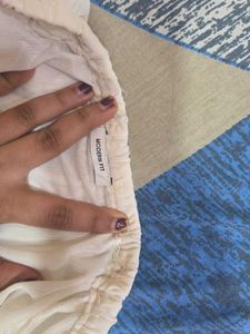 White Off-Shoulder Top