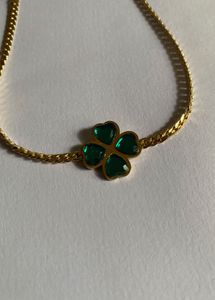 Anti Tarnish Stainless Steel Clover 🍀 Necklace