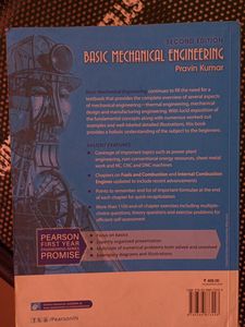 Pravin Kumar Basic Mechanical Engineering Pearson