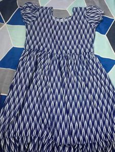 Patterned Casual Dress
