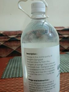 Ganga jal from sangam prayagraj