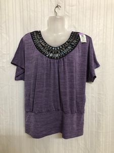 Izbyer Stylish Purple Top