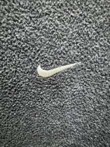 Nike Vintage Grey Zipup Fleece Jacket