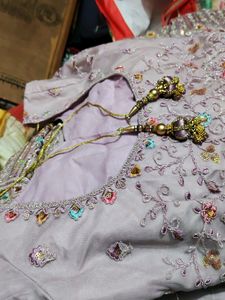 Mauve Color Lehenga Set ( Freebie)