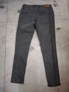Stylish Gray Denim Jeans