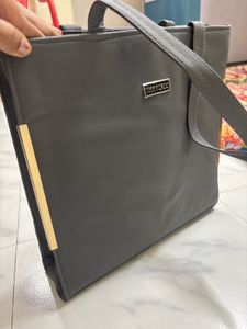 Jimmy Choo Gray Tote Bag
