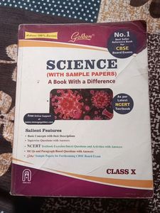 CBSE Class 10 Science Guide Book