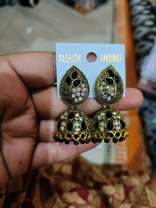 Silver Jhumka