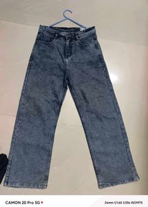 Wide Leg Denim Jeans Only Cash Allow