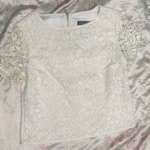 Lace Detailed Top