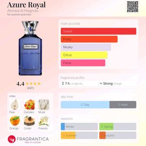 Azure Royal By Ahmed Al Maghribi 5 ML DECANT