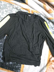 Shein Black Neon Top