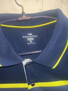 Max Cotton T Shirt Size Xl, L Made In India Multic
