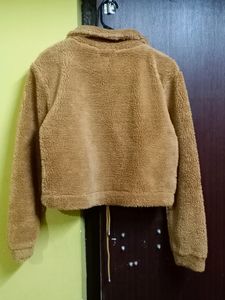 Sassafras Faux fur Crop Jacket