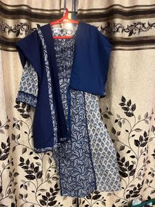 kurta pant with shawl set