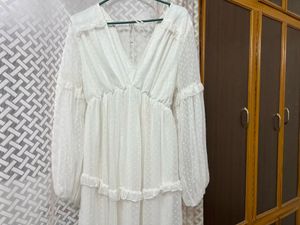 Elegant White Maxi Dress