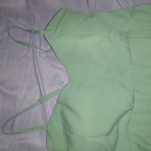 Sleeveless Dress Seagreen
