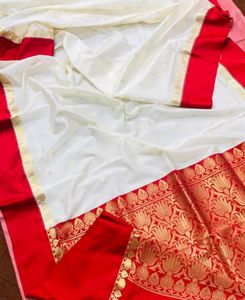 Fashionable Banarasi Kanjivaram Silk Saree