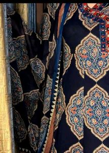 Angrakha Anarkali suit set And Black Gown