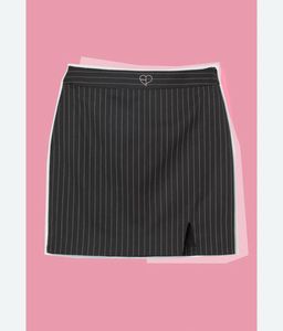 H&M blackpink Striped Mini Skirt(never worn)
