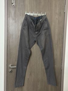 Men's Gray Chinos - Casual Comfort