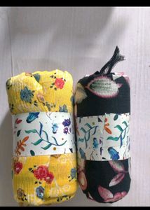 Floral Print Stoles- any 2 Stoles
