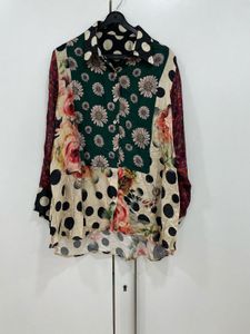 ✨ Boho Dream Patchwork Floral Blouse! 🌹