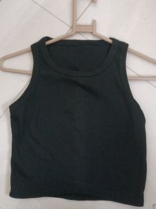 Black Crop Top (Basic)