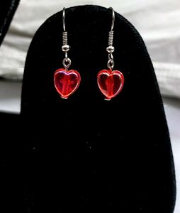 Handmade Heart Earrings