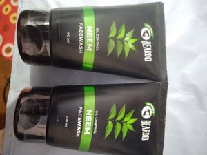 Beardo Neem Facewash Pack 2