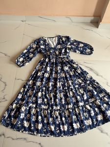 Floral Print Maxi Dress