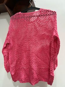 Pink Knit Top