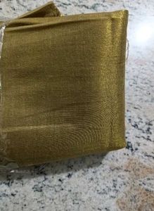 Black saree with golden sare