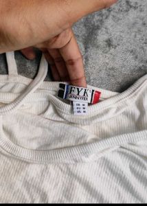 Fyk White Tee