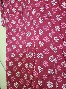 Cotton Pink Kurti