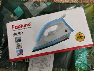 🔥Fabiano HUSKY 1100 Watts Dry Iron Non Stick Sole
