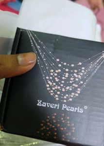 zaveri pearls Gold finish cocktail ring