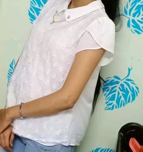 White Top Hardly 2times Used