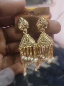 Gold Dangle Earrings