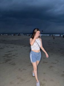 Girl &amp; a Serious Dream Denim Shorts