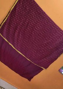 Burgundy Dress Dupatta