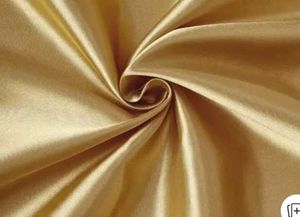 Golden Satin Fabric 5 mtr