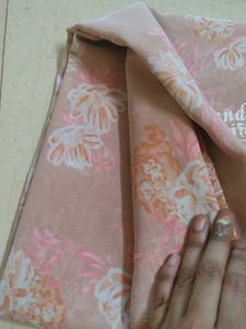 Floral Georgette Saree