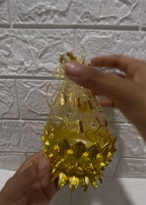 Golden Lotus potli bowl