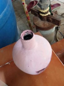 Funny Face Pink Vase