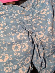 Floral Print Crop Top