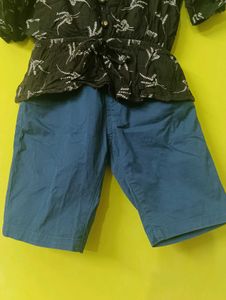 Set Of Top And Shorts