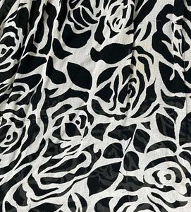 Black &amp; White Sleeveless Top – Adjustable Length &amp;
