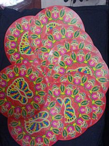 Pack Of 10 Sticker Rangoli For Deewali (Small)